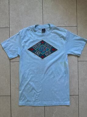 Vintage 1985 Crosby, Stills & Nash Summer Tour T-Shirt - Large